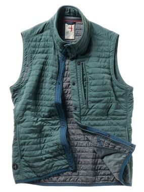 Relwen Windzip Vest - Spruce Green (Large) NEW WITH TAGS